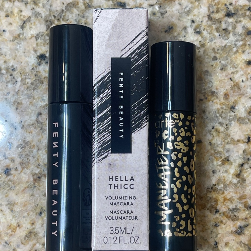 Fenty Beauty Hella Thicc Volumizing Mascara & Tarte Maneater Voluptuous Minis - Picture 2 of 4